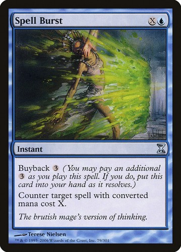 Spell burst time spiral - spell, (079)