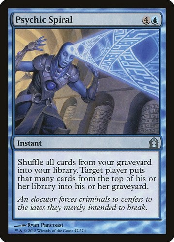 Psychic spiral mtg - psychic, 1x