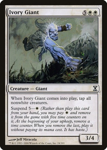 Ivory giant time - time, spiral