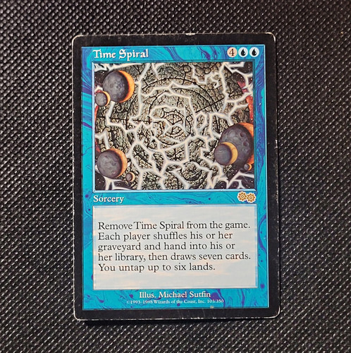 Wizards mtg time - time, spiral