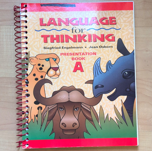 Language for thinking - for,
