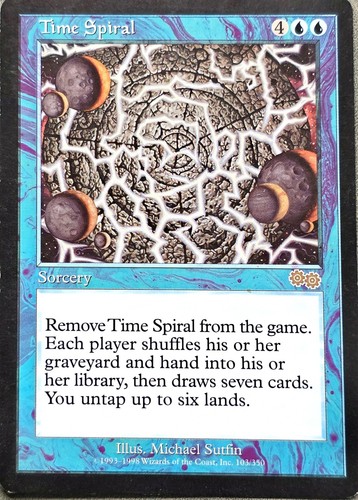 Mtg time spiral urza - time, saga