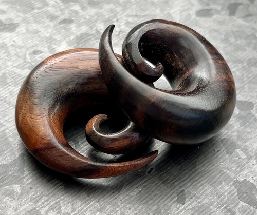 Pair brown sono wood spiral - brown,