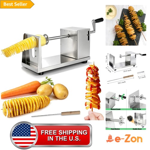 Potato spiral cutter french - potato,