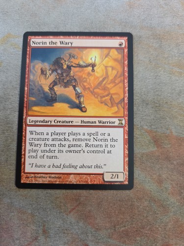 Norin the wary time - wary, spiral