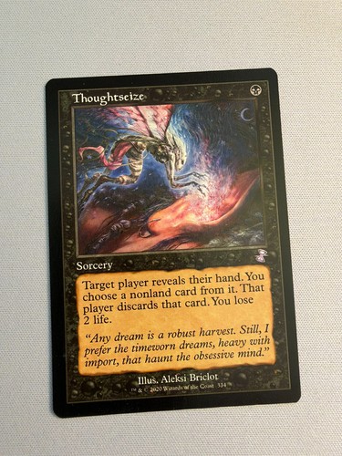Thoughtseize time spiral - thoughtseize,