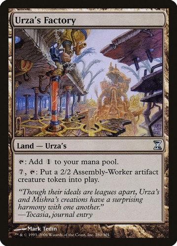 Urza factory tsp - -, [tsp