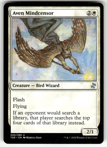 Aven mindcensor mtg time - mindcensor,