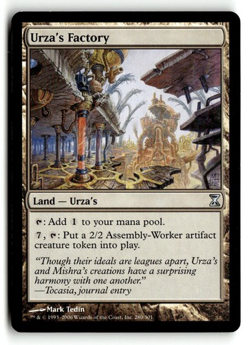 Urza factory time - factory, spiral