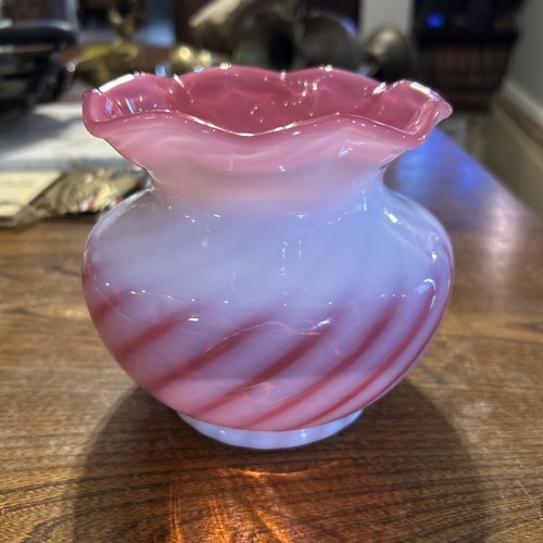 Vintage fenton pink - pink, cranberry