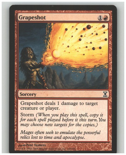 Grapeshot 160 time spiral - grapeshot,