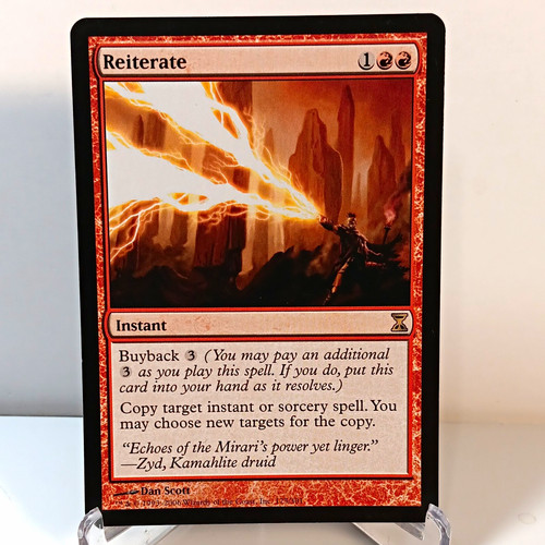 Magic the gathering reiterate - magic:,