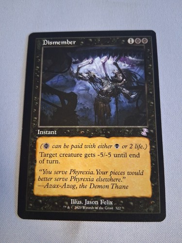 Mtg dismember time spiral - mtg,