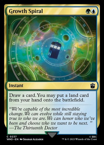 Growth spiral 0237 non foil - growth,