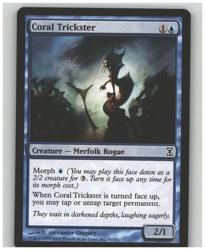 Coral trickster time spiral - coral,