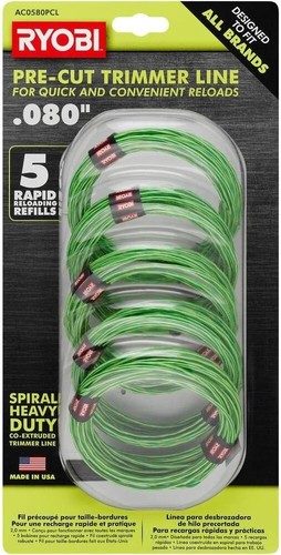 Pack ryobi 080 - 0.080, x