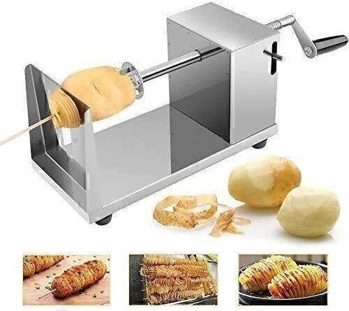 Spiral potato slicer - spiral,