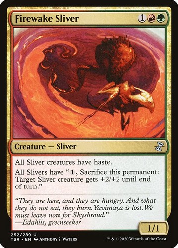Firewake sliver nonfoil time - firewake,