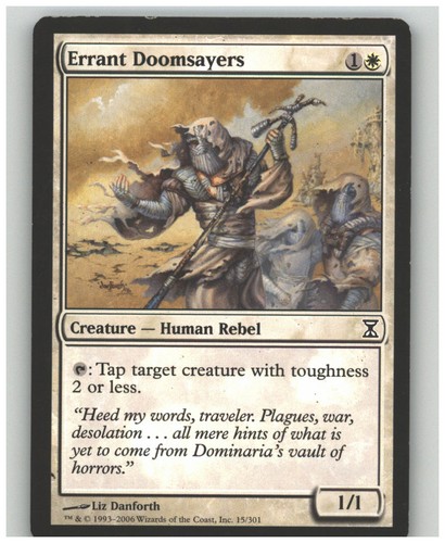 Errant doomsayers time - doomsayers, 15